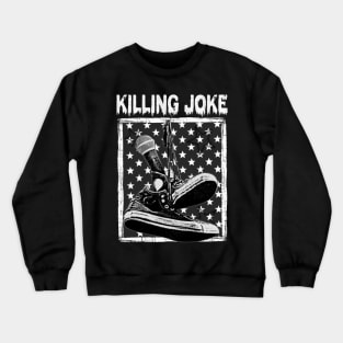 Killing joke sneakers Crewneck Sweatshirt